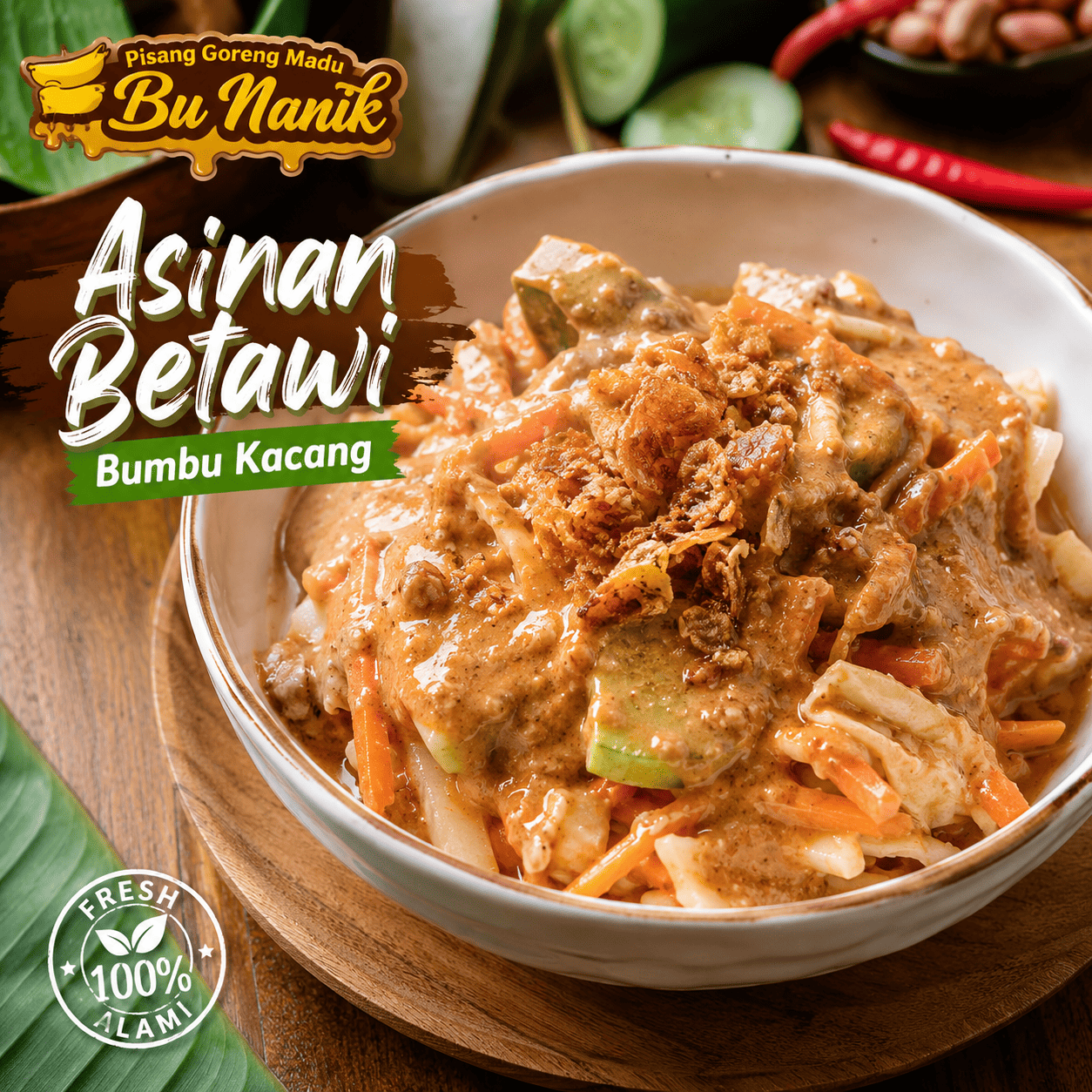 Asinan Betawi Bumbu Kacang Bu Nanik